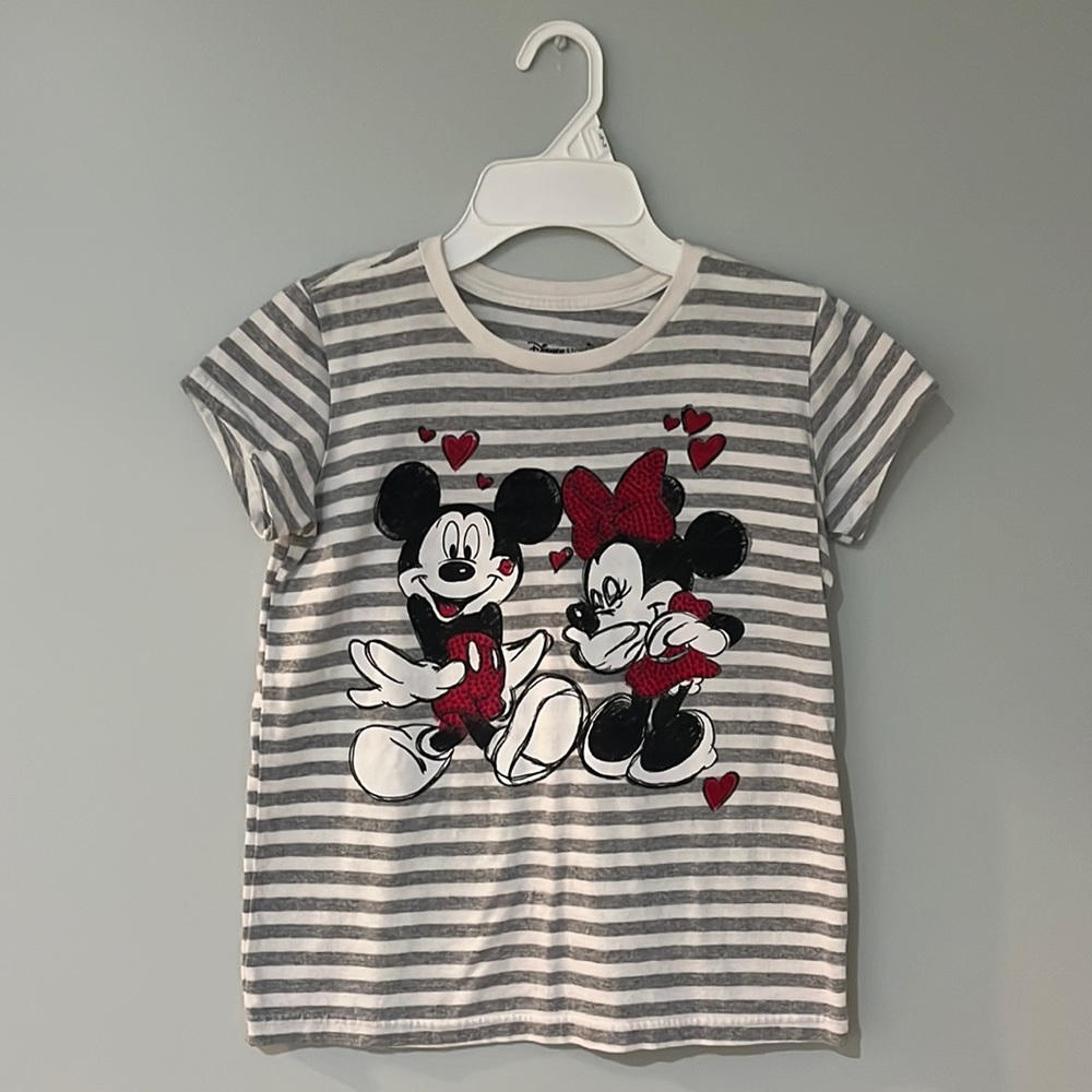Disney store tshirt mickey and Minnie